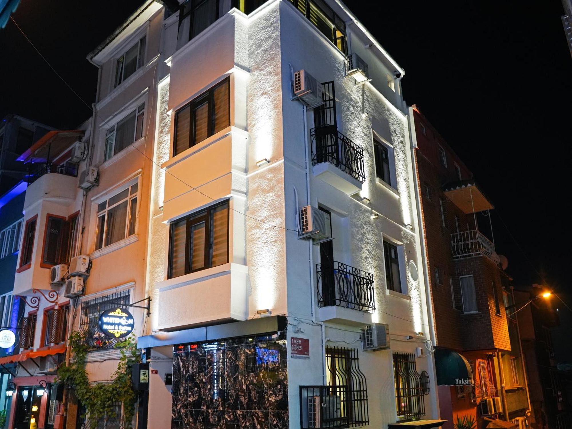 Whitemoon Hotel Suites Taksim Istanbul Exterior foto
